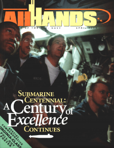 The U.S. Navy' All Hands magazine
